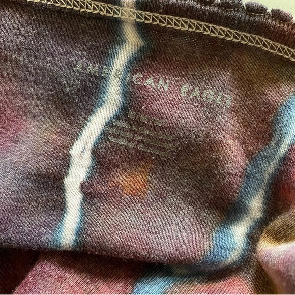 Handmade Geode Tie Dye Halter Tank Top Shirt Womens Size Medium Upcycled Pink - Picture 6 of 10